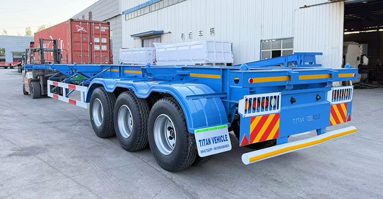 40 Ft Container Chassis Trailer for Sale in Mauritania