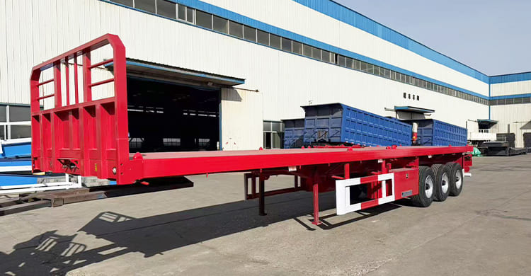 40 Ft Flat Bed Semi Trailer for Sale in Mauritania