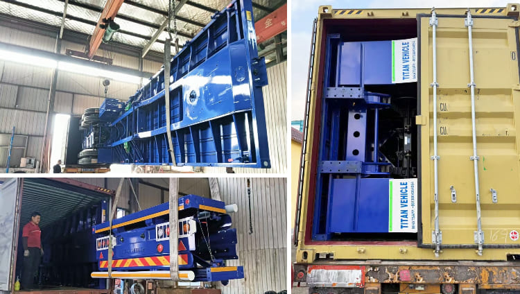 40 Foot Container Flatbed Trailer for Sale in Maurutania