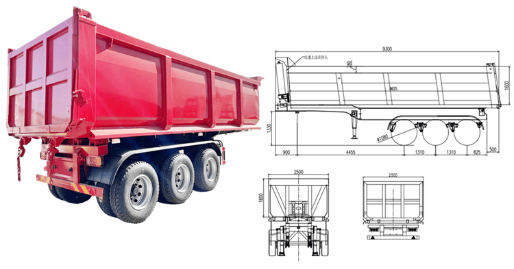 Schmitz Tipping Trailer Price in Mauritania Nouadhibou