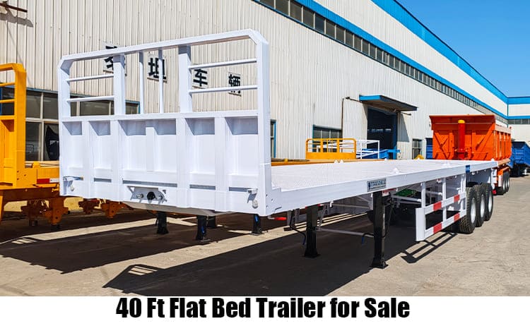 40 Ft Flat Bed Trailer for Sale in Mauritania
