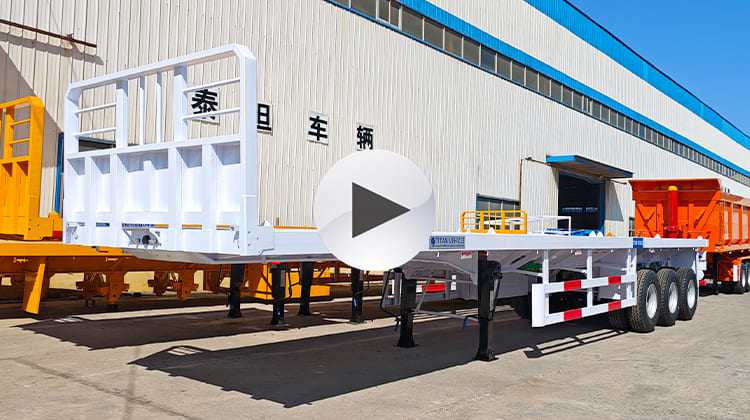 40 Ft Flat Bed Trailer for Sale in Mauritania