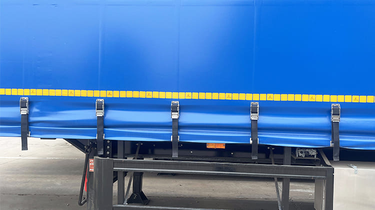 Curtainsider Dry Van Trailer for Sale in Mauritania